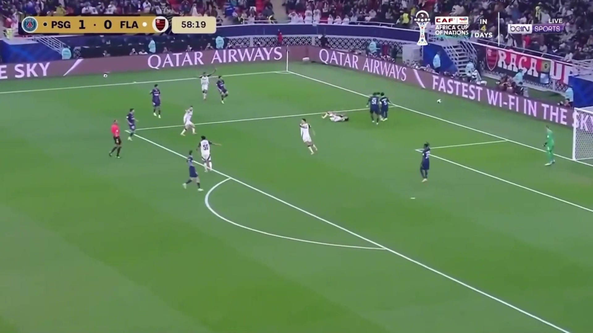 巴黎被扳平马尔基尼奥斯送点若日尼奥点射破门